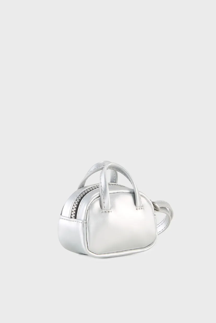 Женская серебристая сумка PUMA 1976 METALLIC 0.2L Grip Bag