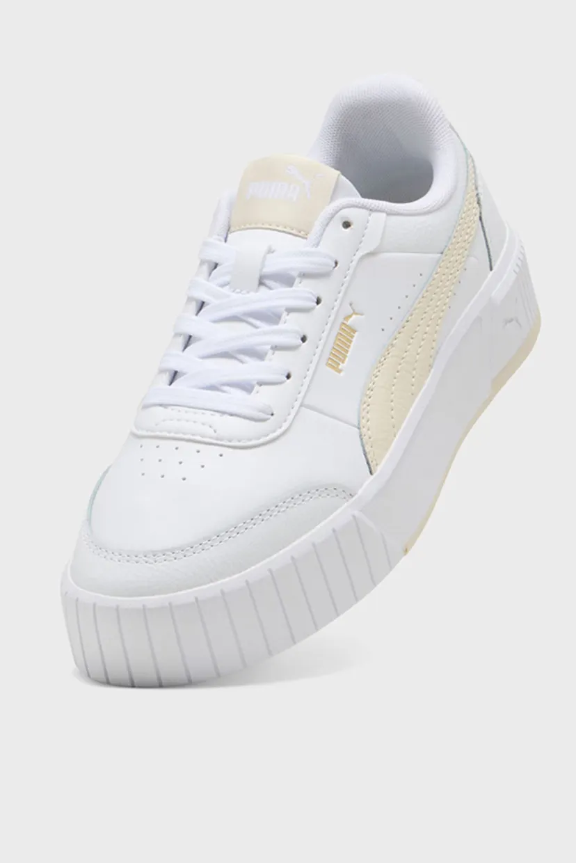Женские белые кожаные сникерсы Carina Mia Sneakers Women 5