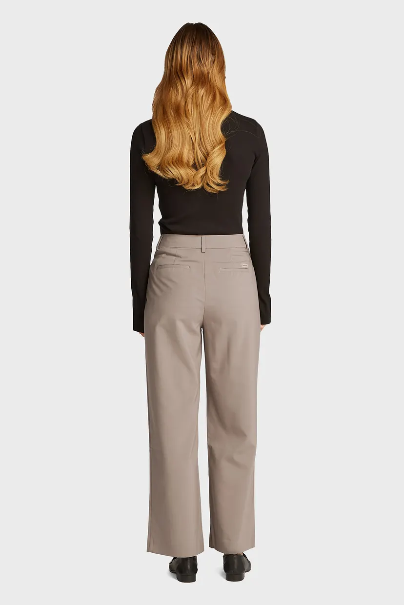 Жіночі бежеві брюки TAILORED WIDE LEG 3