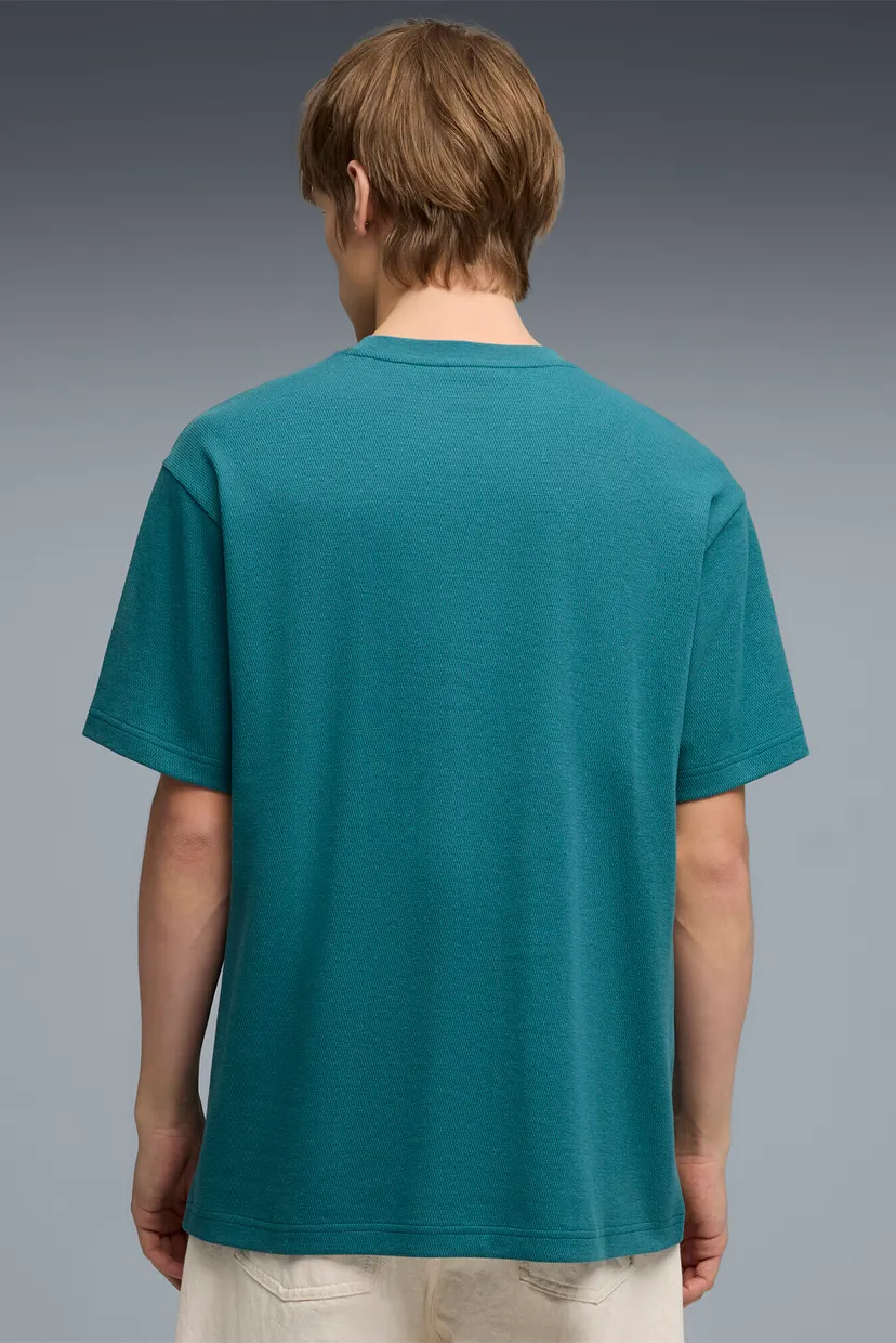 Чоловіча бірюзова футболка Essentials Elevated Relaxed Tee Men 3