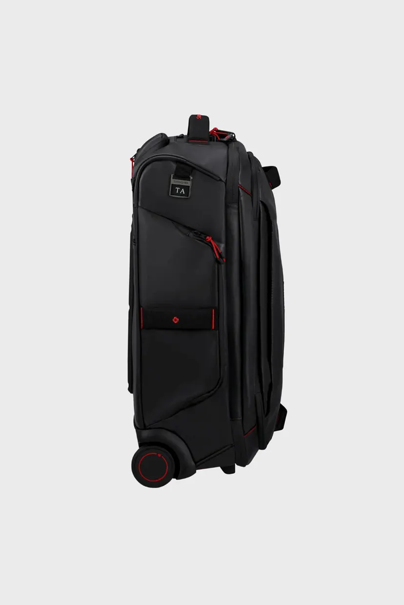 Чоловіча чорна валіза 55 см ECODIVER BLACK 3