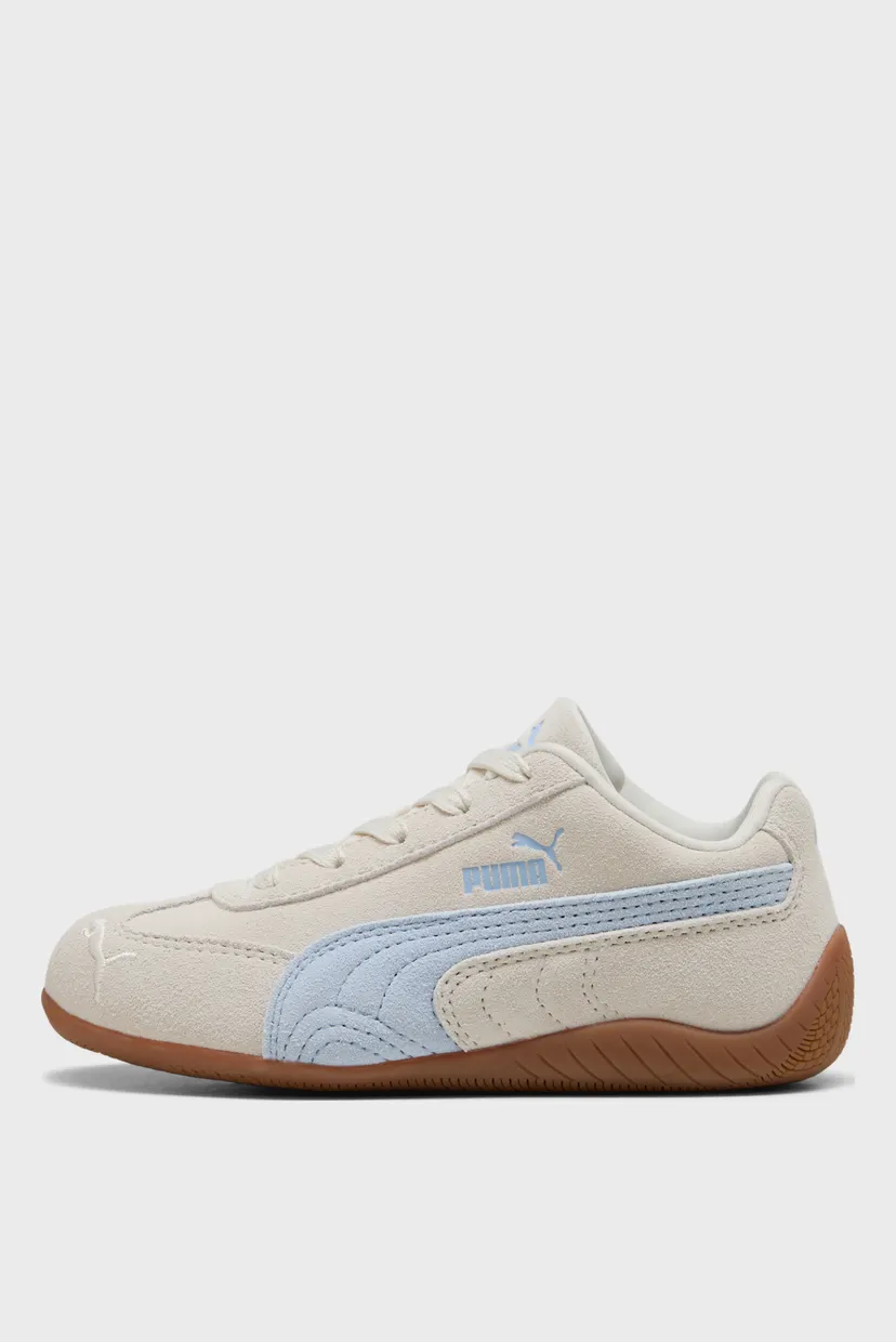 Дитячі бежеві шкіряні кросівки Speedcat Sneakers Kids 3