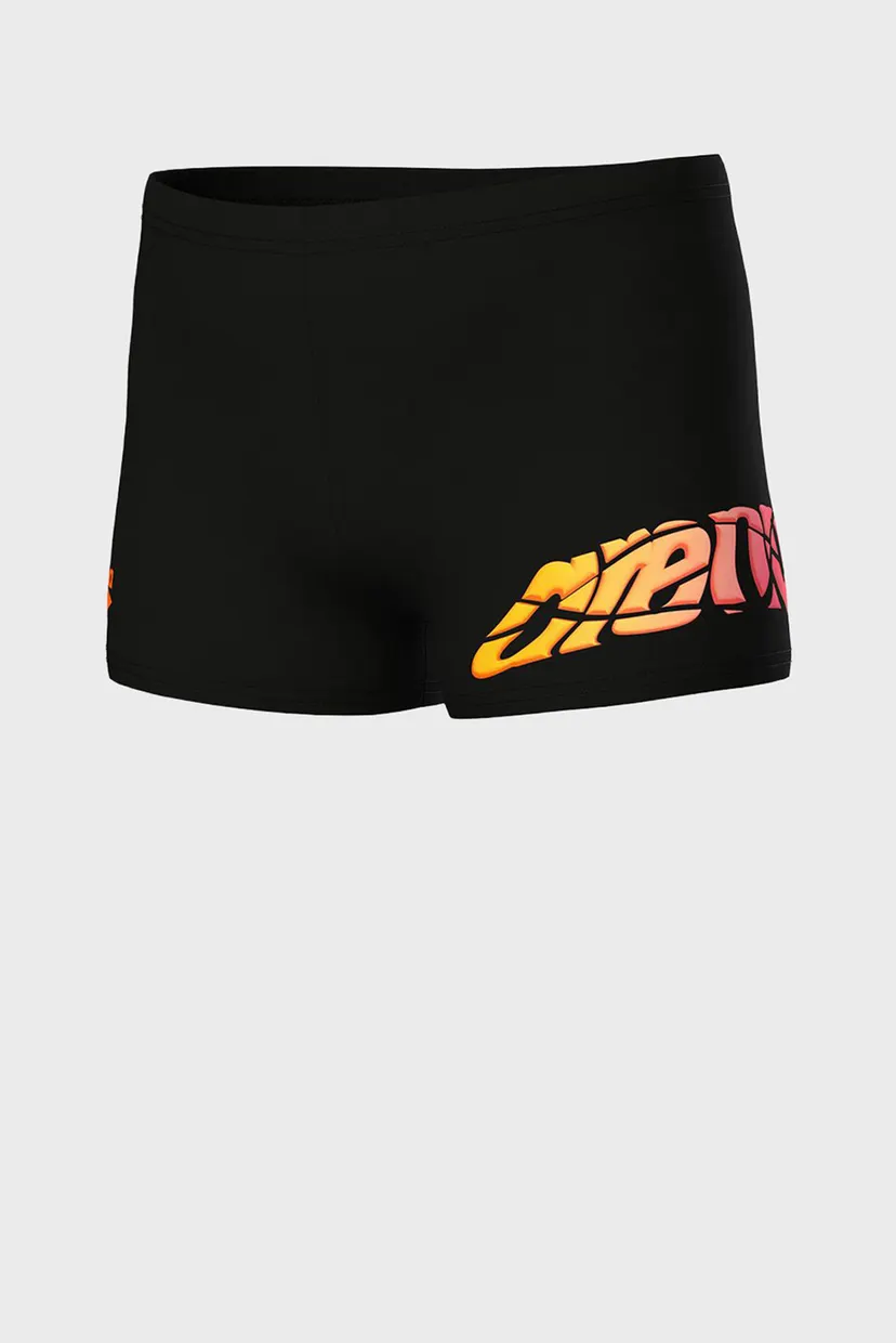 Дитячі чорні плавки LETTERING SWIM SHORT 4