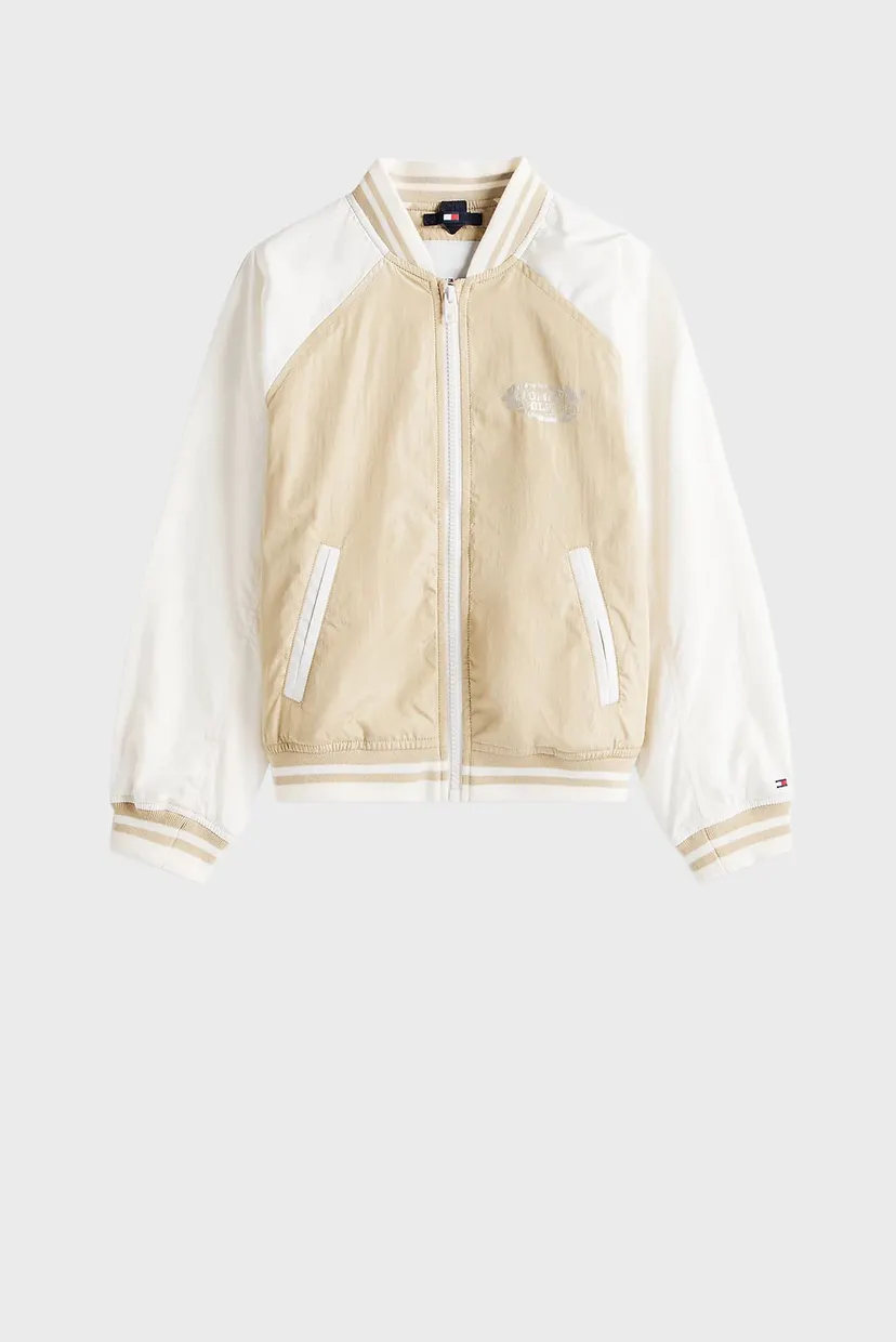 Дитячий бежевий бомбер BUTTERFLY GRAPHIC BOMBER JACKET 6