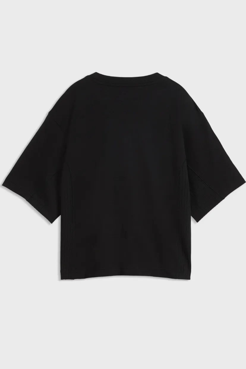 Женская черная футболка HER Relaxed Tee Women 5
