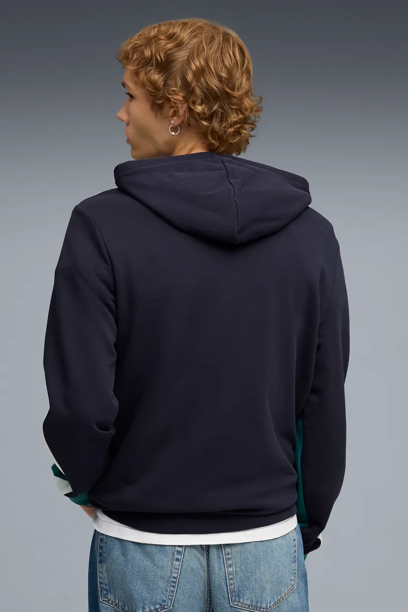 Мужское темно-синее худи Essentials Block Hoodie Men 3
