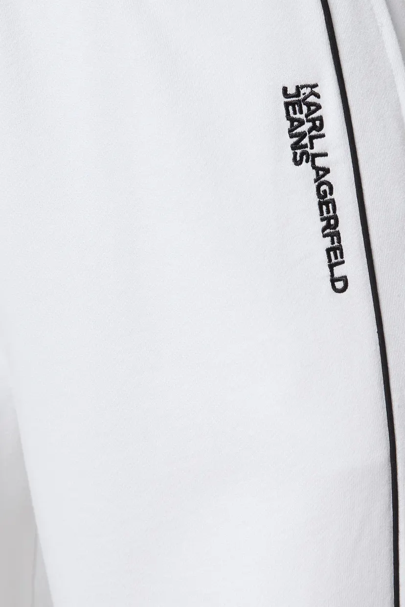 Женские белые спортивные брюки piping sweat pant 3