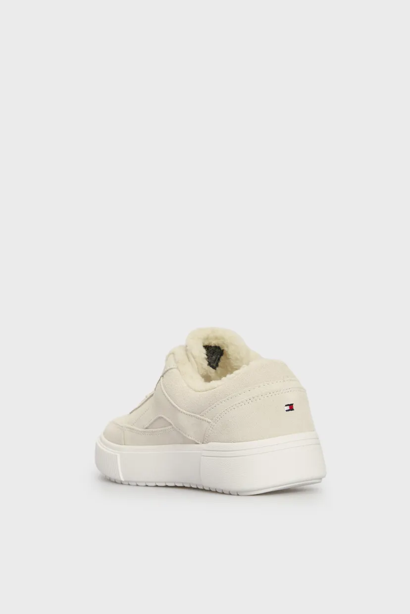 Жіночі білі замшеві снікерси SUEDE VULC WINTER SNEAKER LO 5