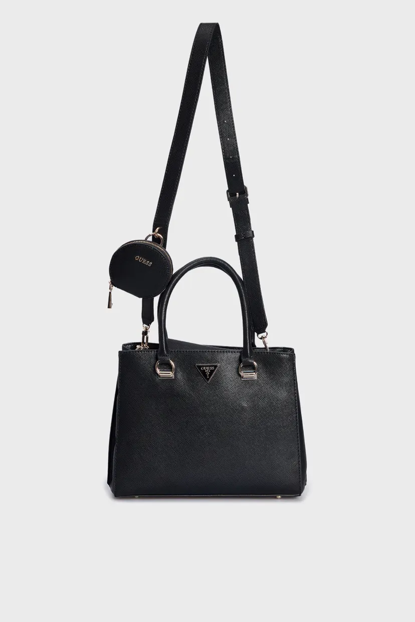 Женская черная сумка ECO ALEXIE GIRLFRIEND SATCHEL 5