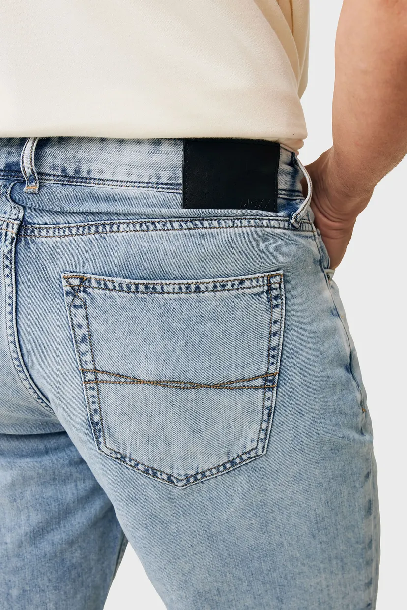 Мужские голубые джинсовые шорты STAN Shorts mid waist / regular leg 4