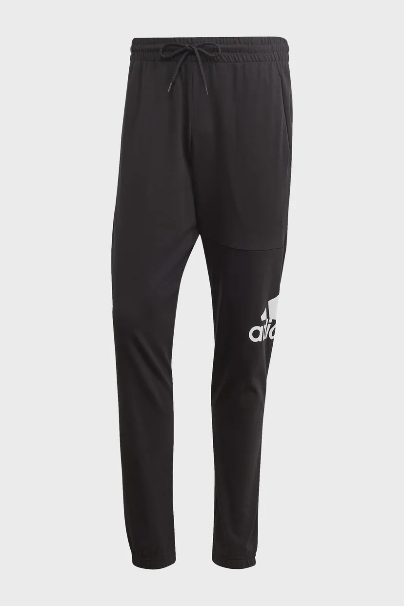 Чоловічі чорні спортивні штани Essentials Single Jersey Tapered Badge of Sport 6