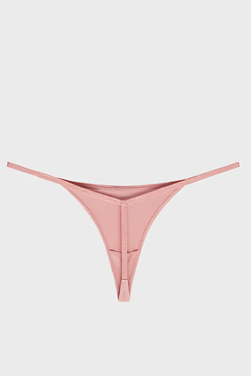 Жіночі рожеві трусики STRING THONG (LOW-RISE) 7