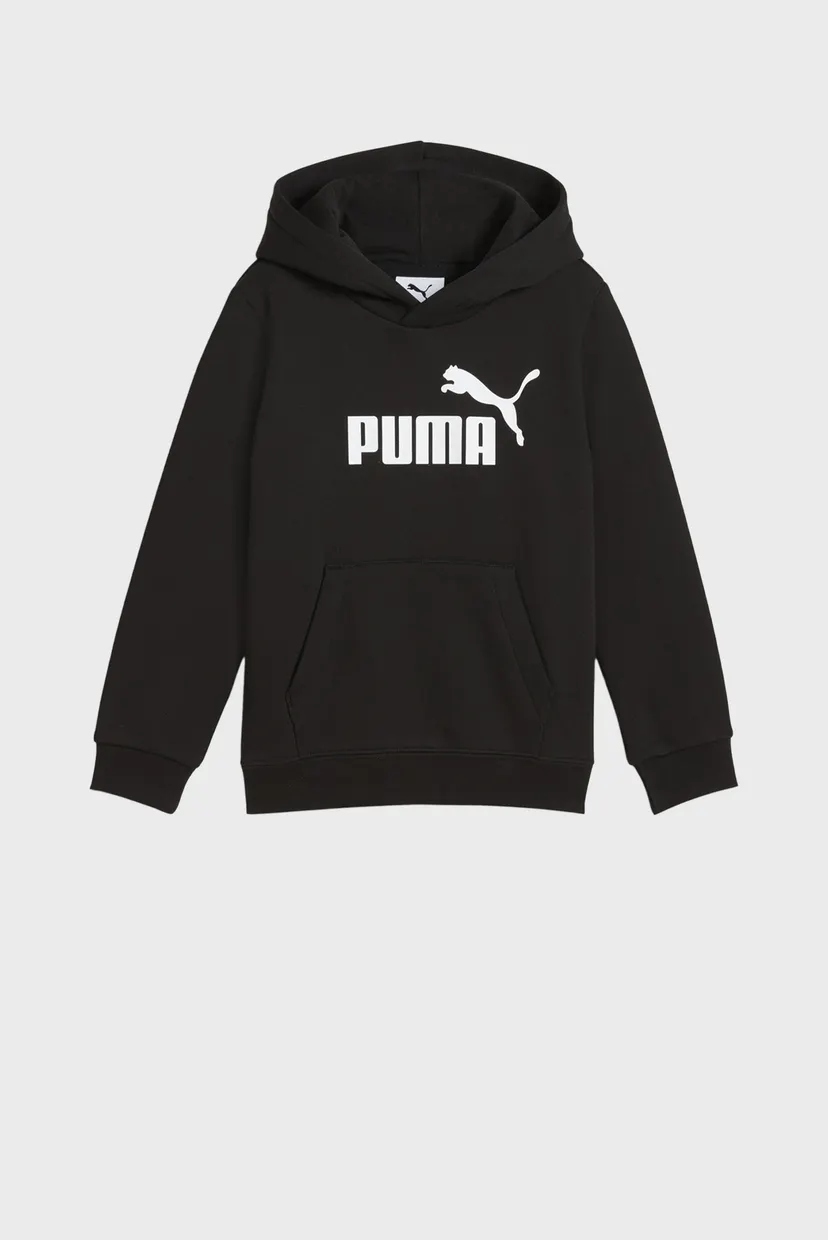 Детское черное худи ESS No. 1 Logo Fleece Hoodie Kids 4