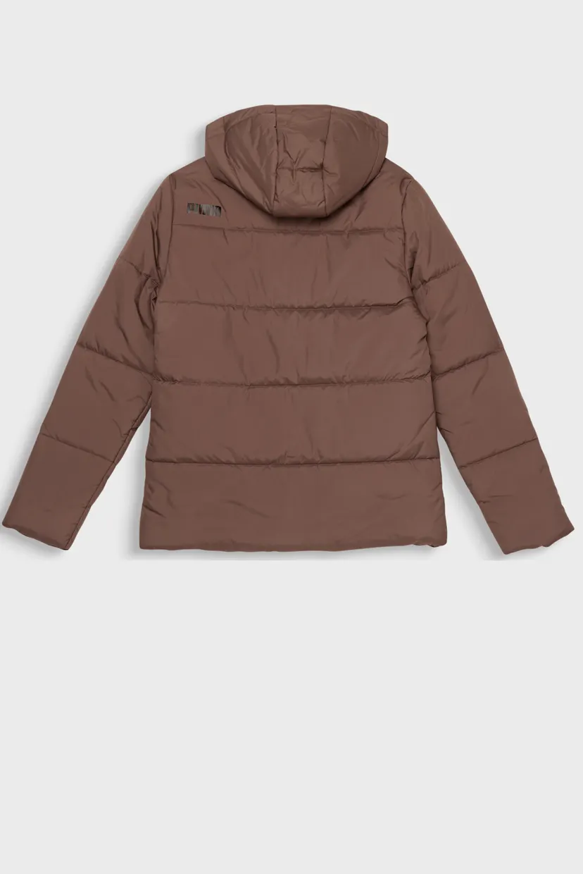 Женская коричневая куртка ESS PUMA Padded JKT W PUMA 848275 — MD