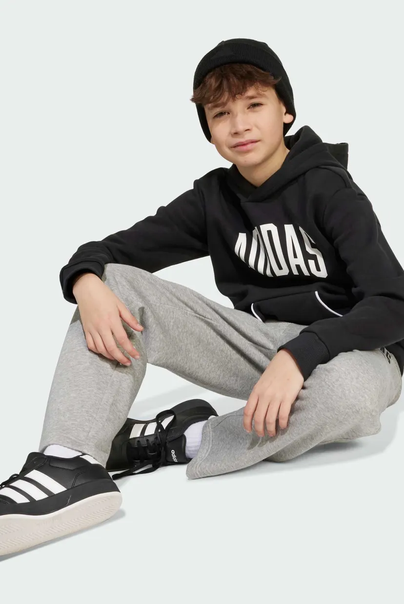 Детское черное худи Seasonals Essentials Collegiate Typography Kids 6