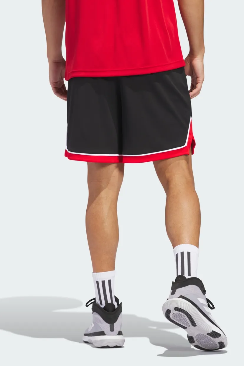 Чоловічі чорні шорти adidas Basketball Badge of Sport 3