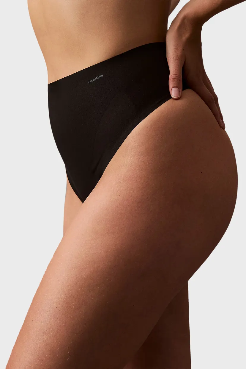 Женские черные трусики SCULPTED FIRM MESH THONG 5