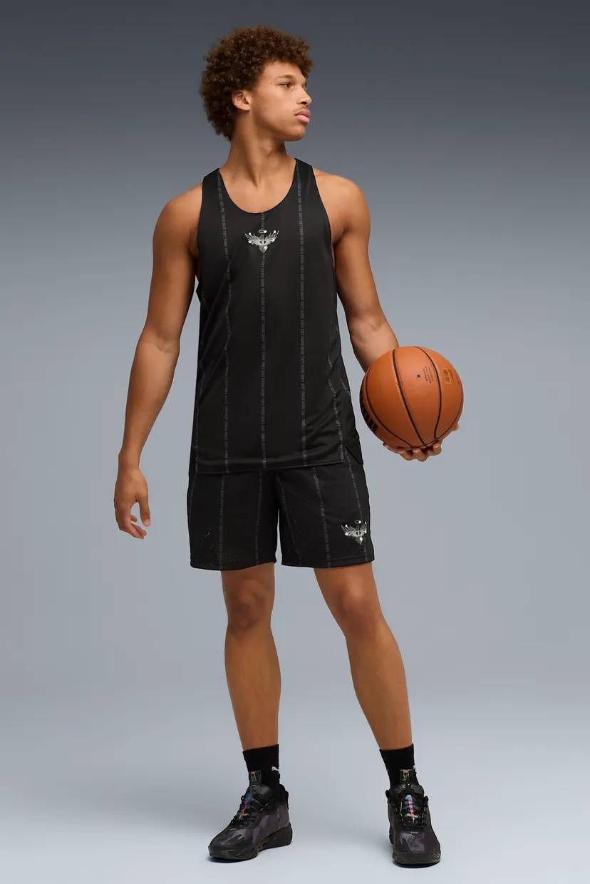 Мужская черная майка Melo Alwayz On 1 Basketball Jersey Men PUMA