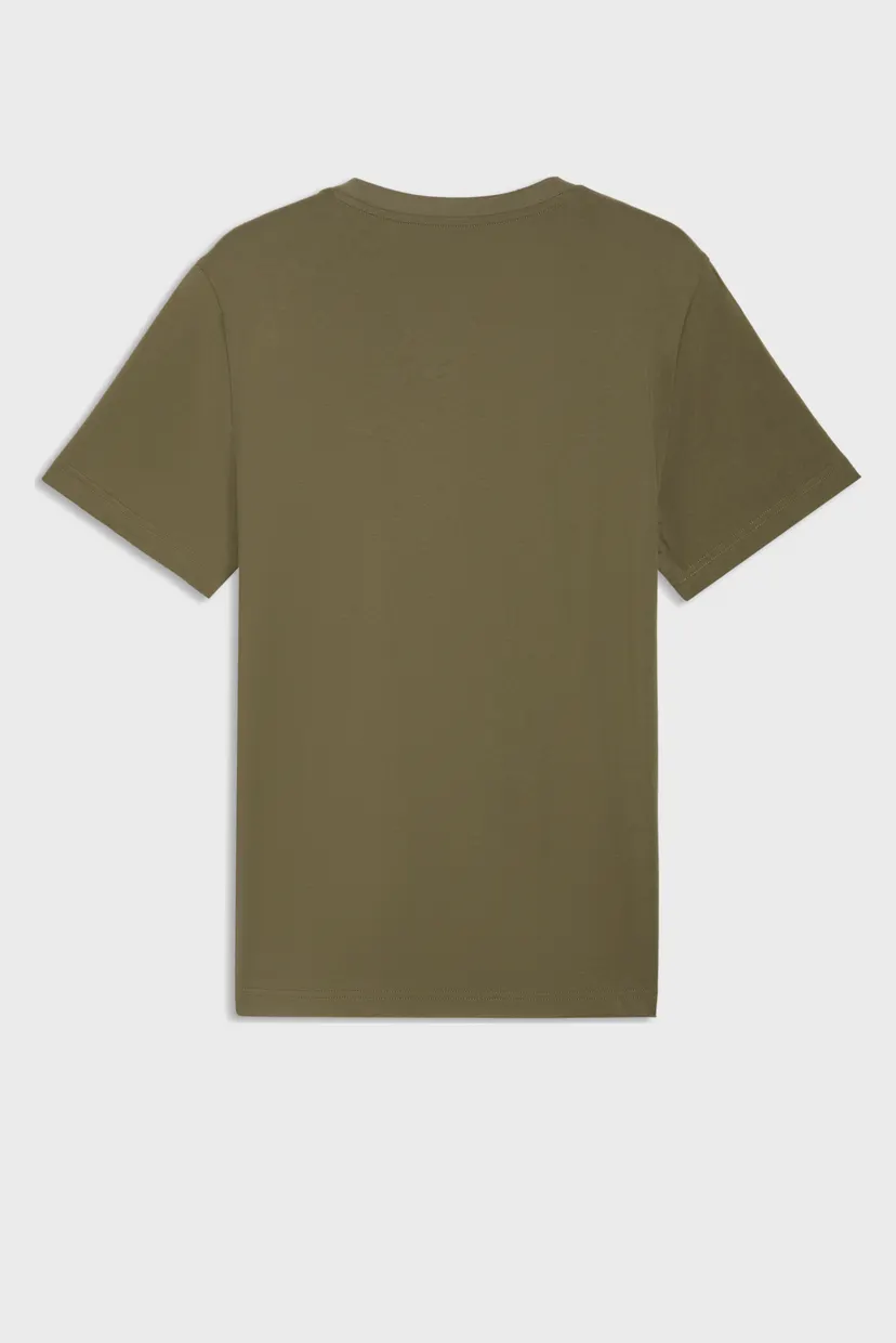 Мужская оливковая футболка Essentials Small No. 1 Logo Tee Men 5
