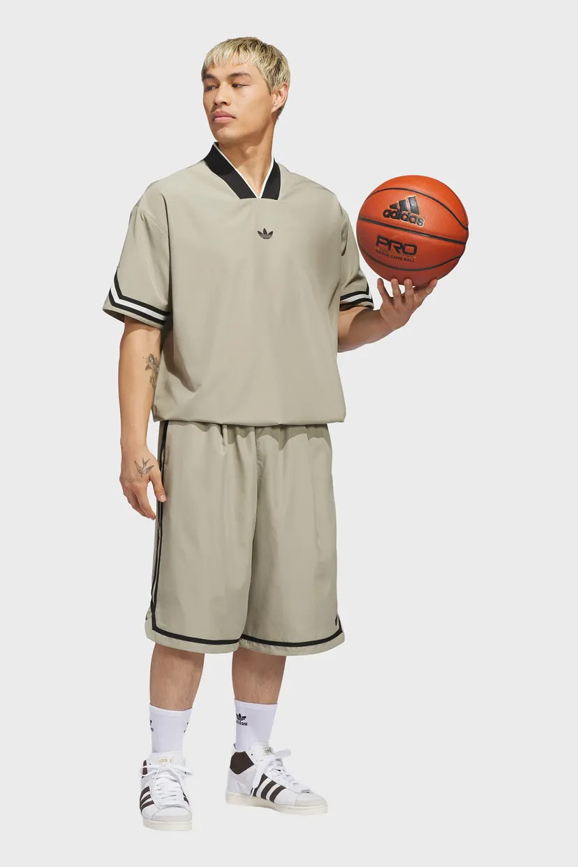 Бежевая футболка Originals Basketball Warm Up (унисекс) 5
