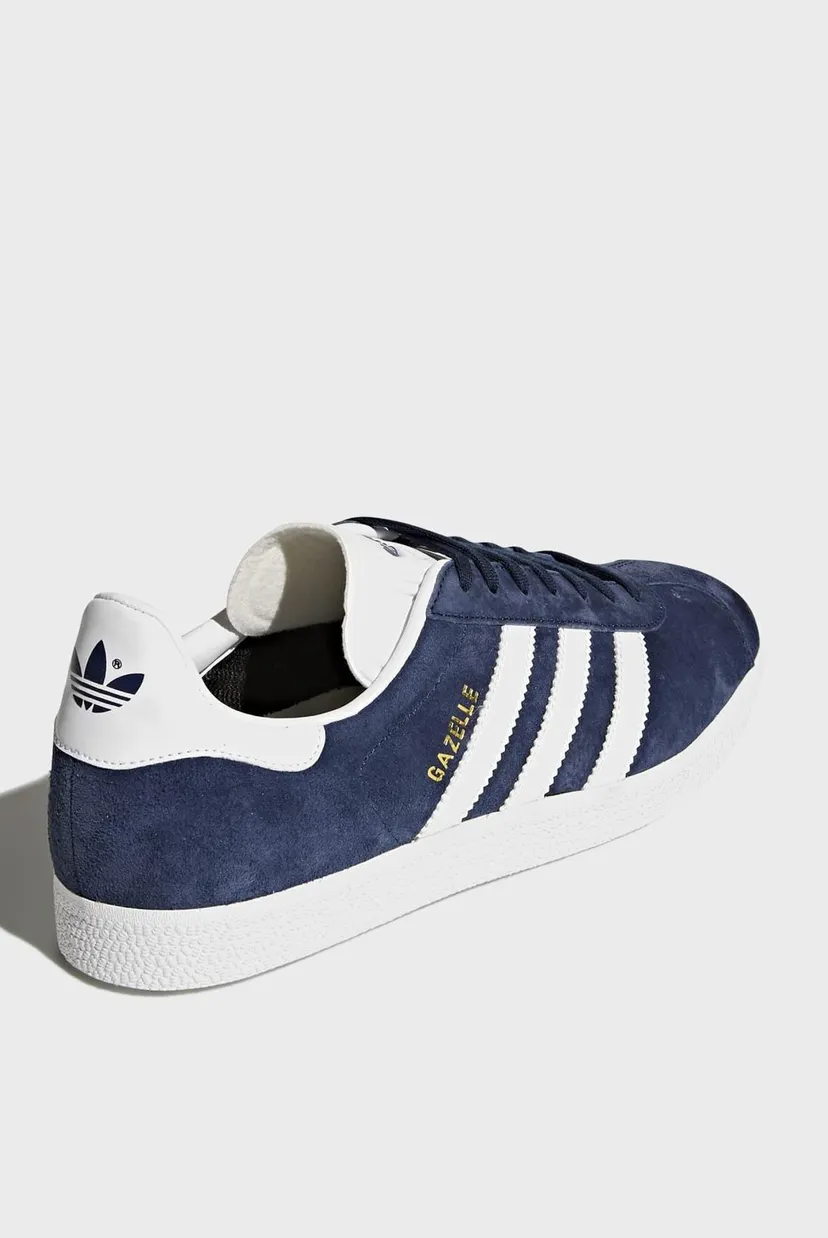 Темно-синие нубуковые сникерсы Gazelle 5
