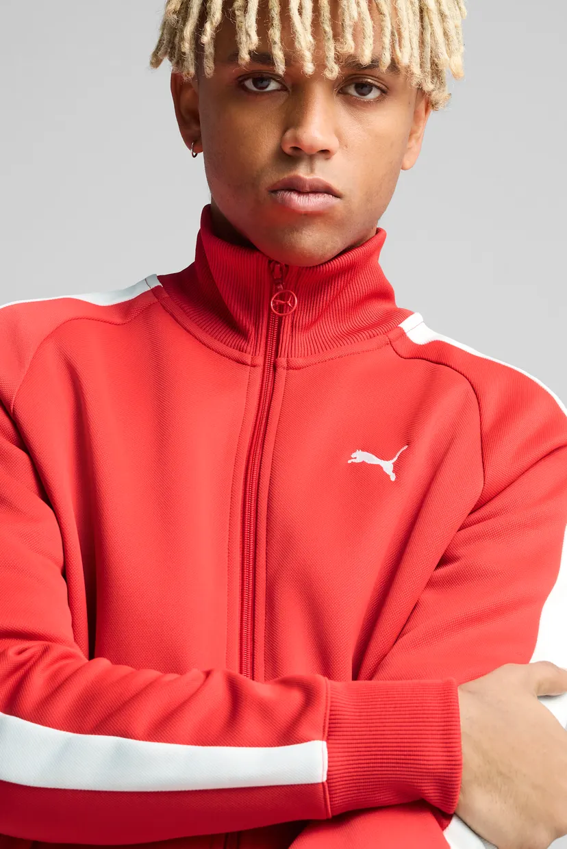 Чоловіча червона спортивна кофта T7 ALWAYS ON Track Jacket Men 4
