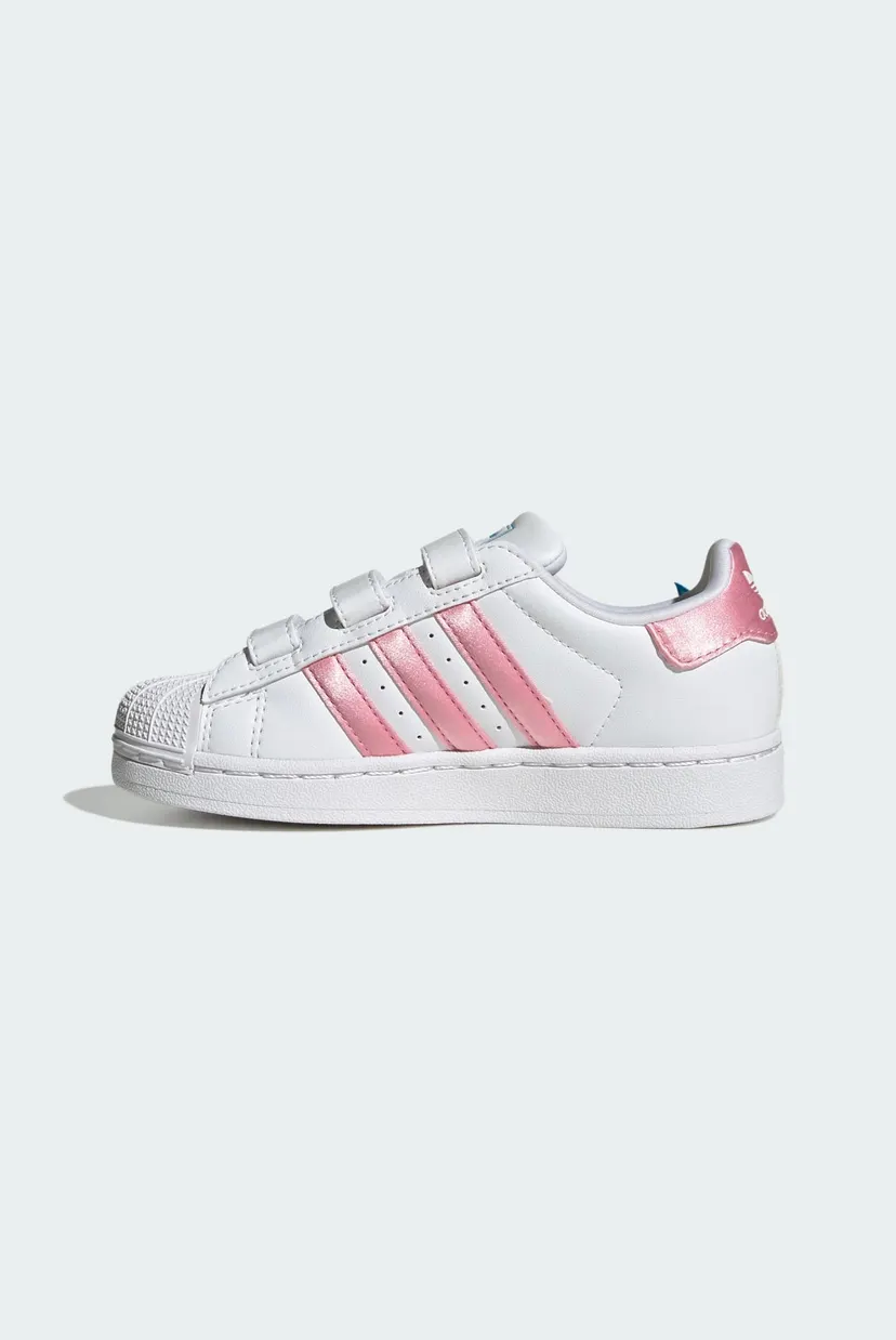 Детские белые сникерсы Adidas Disney Superstar II 6