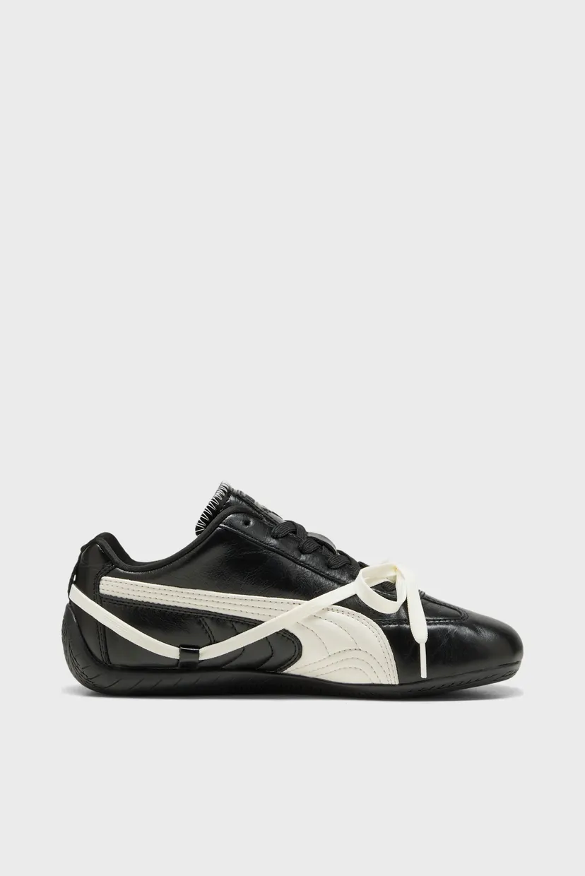 Жіночі чорні шкіряні кросівки PUMA x ROSÉ Speedcat Sneakers Women