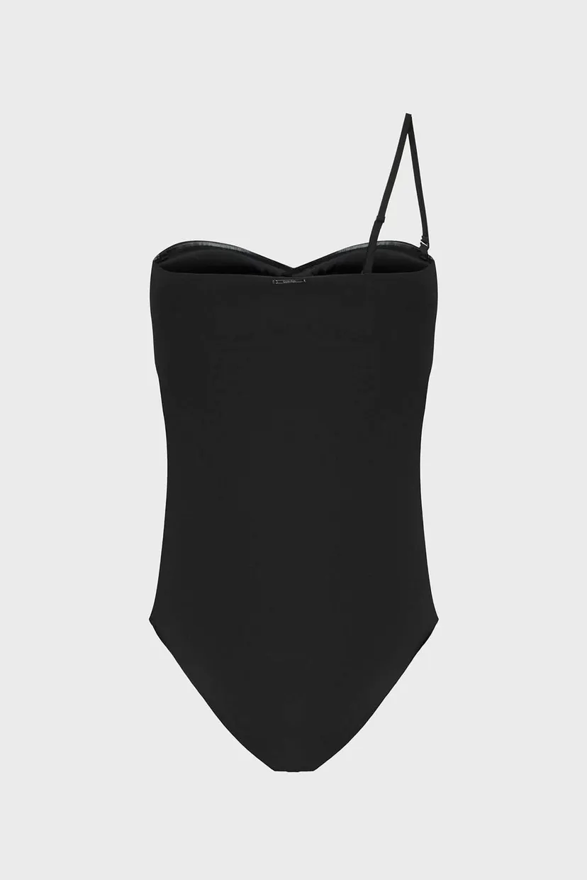 Женский черный купальник BANDEAU ONE PIECE TWIST-RP 7