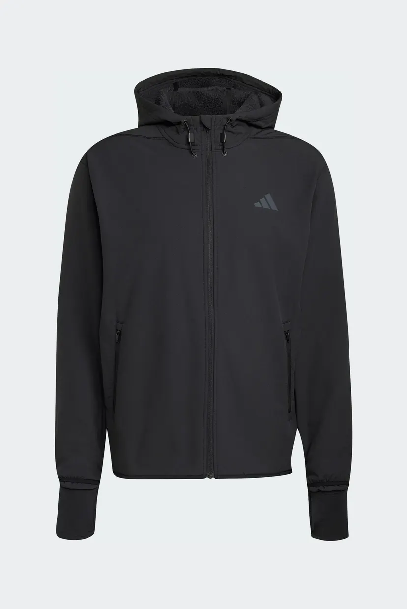 Чоловіча чорна вітровка D4T CLIMAWARM FULL-ZIP 6