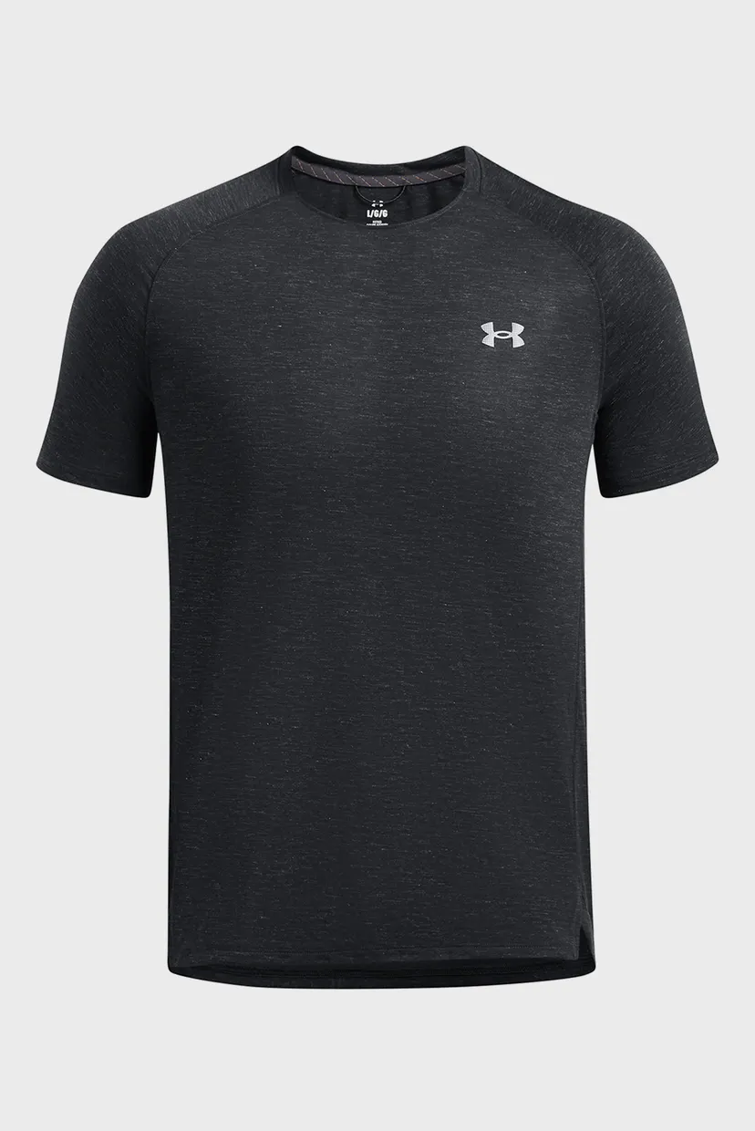 Чоловіча сіра футболка UA RUN TRAIL TEE 3