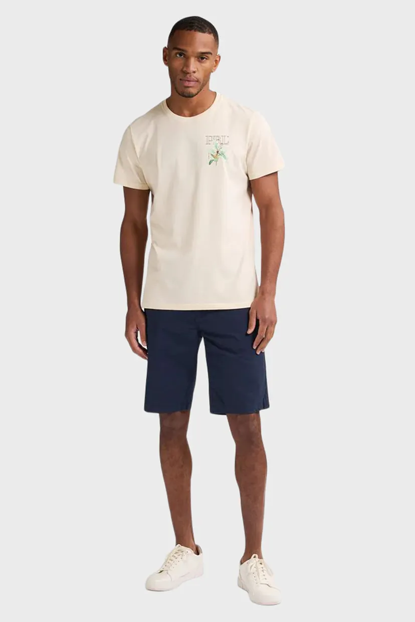 Чоловіча біла футболка Men T-Shirt SS Classic Print 3