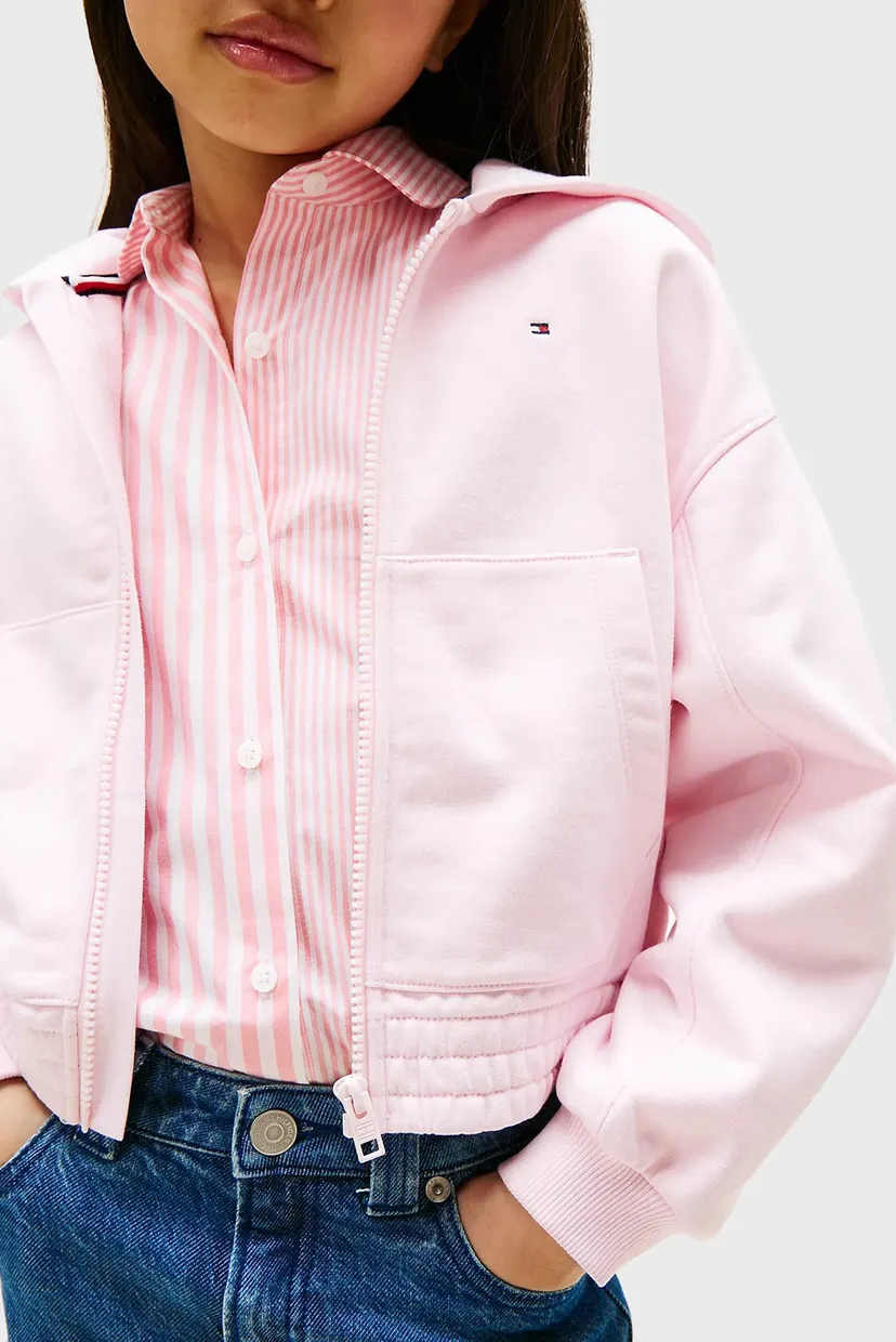 Дитяче рожеве худі TOMMY PUFF PRINT 4