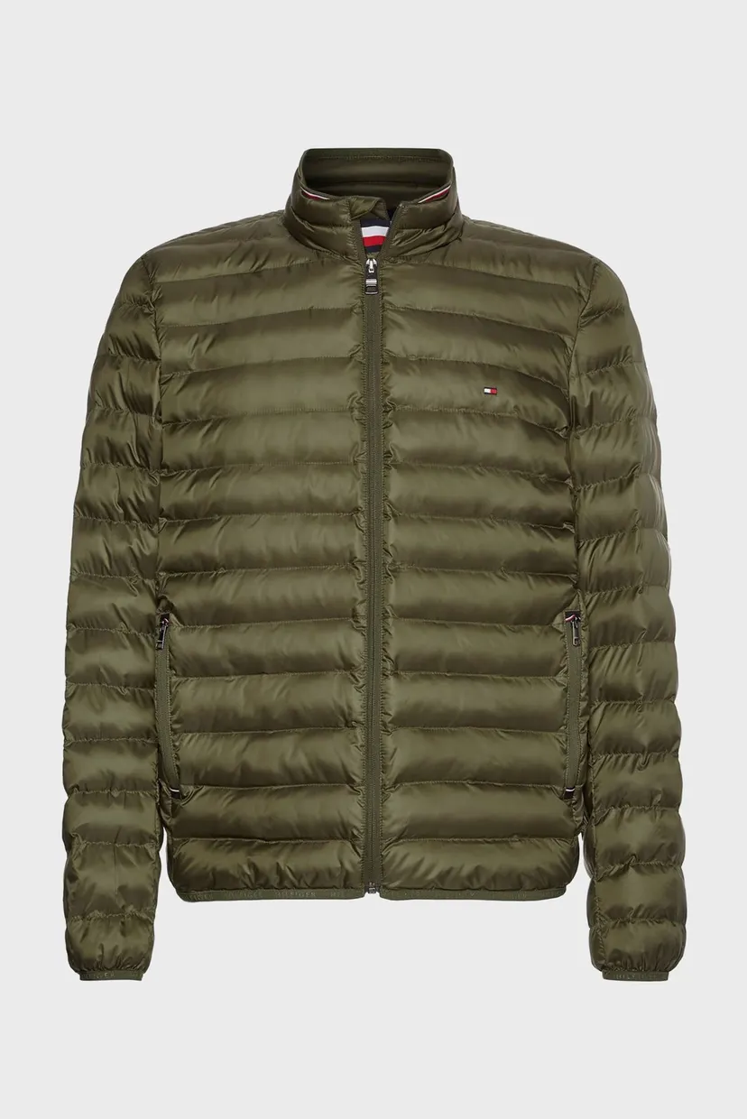 Мужская оливковая куртка CORE PACKABLE RECYCLED JACKET 6