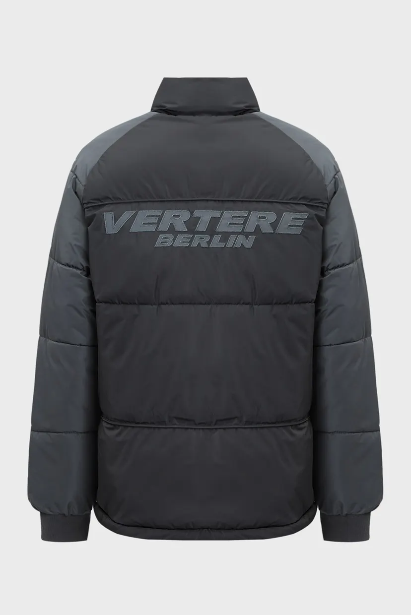 Чорна куртка PATCHES PUFFER JACKET (унісекс) 5