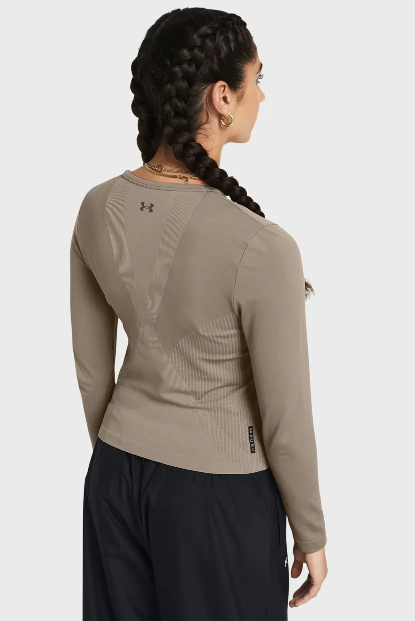 Жіночий коричневий лонгслів Vanish Elite Seamless LS 3