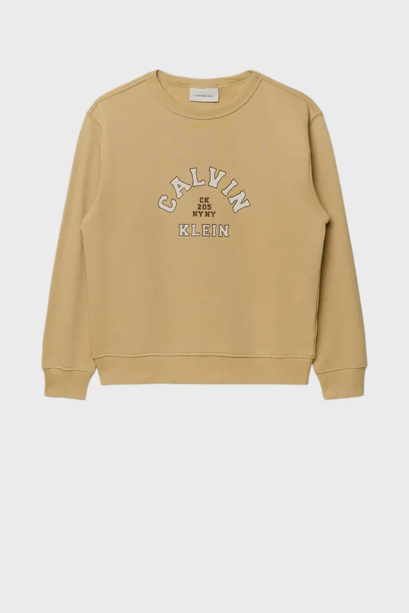 Дитячий бежевий світшот VARSITY 6