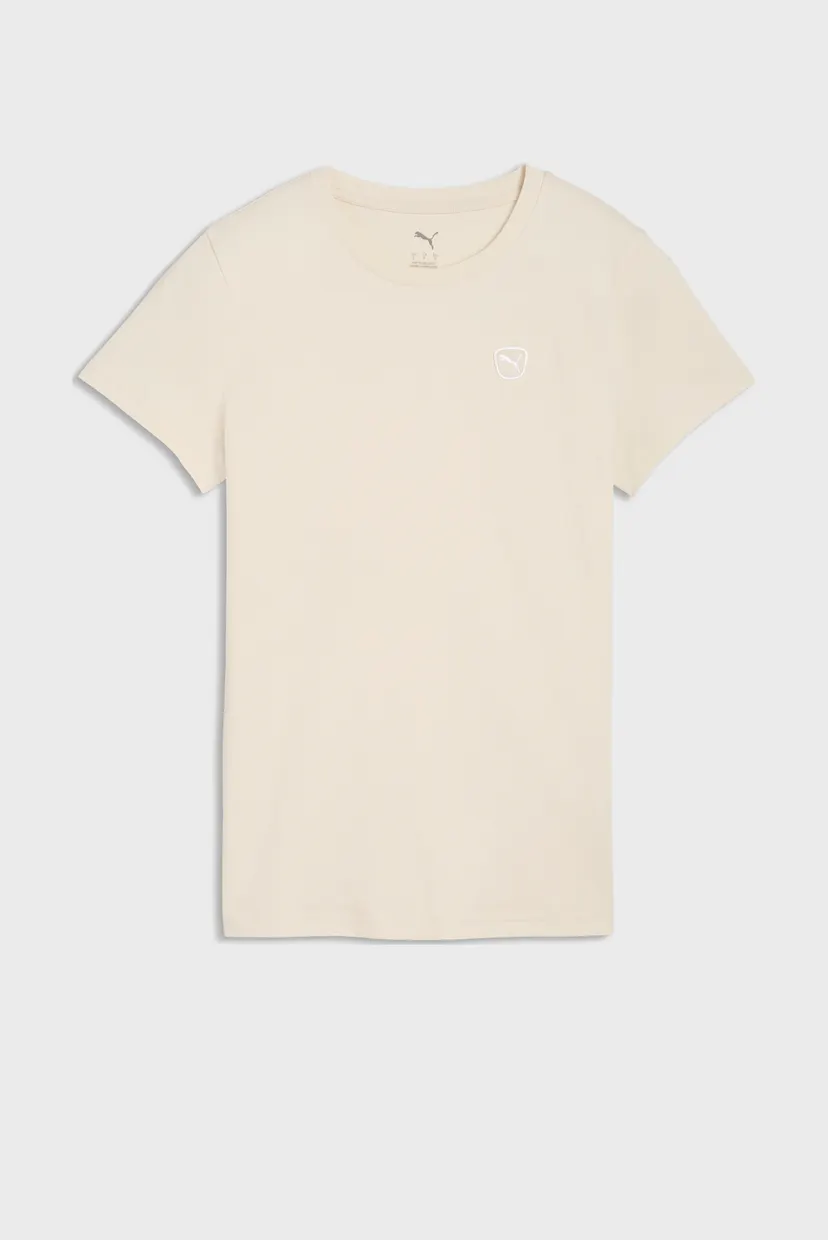 Жіноча бежева футболка Essentials Elevated Tee Women 4