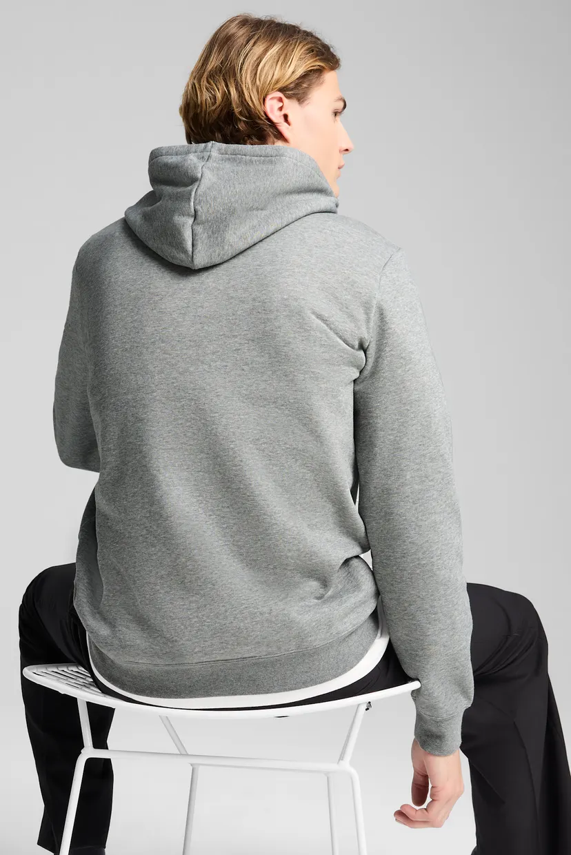 Чоловіче сіре худі Essentials Small No. 1 Logo Hoodie Men 3