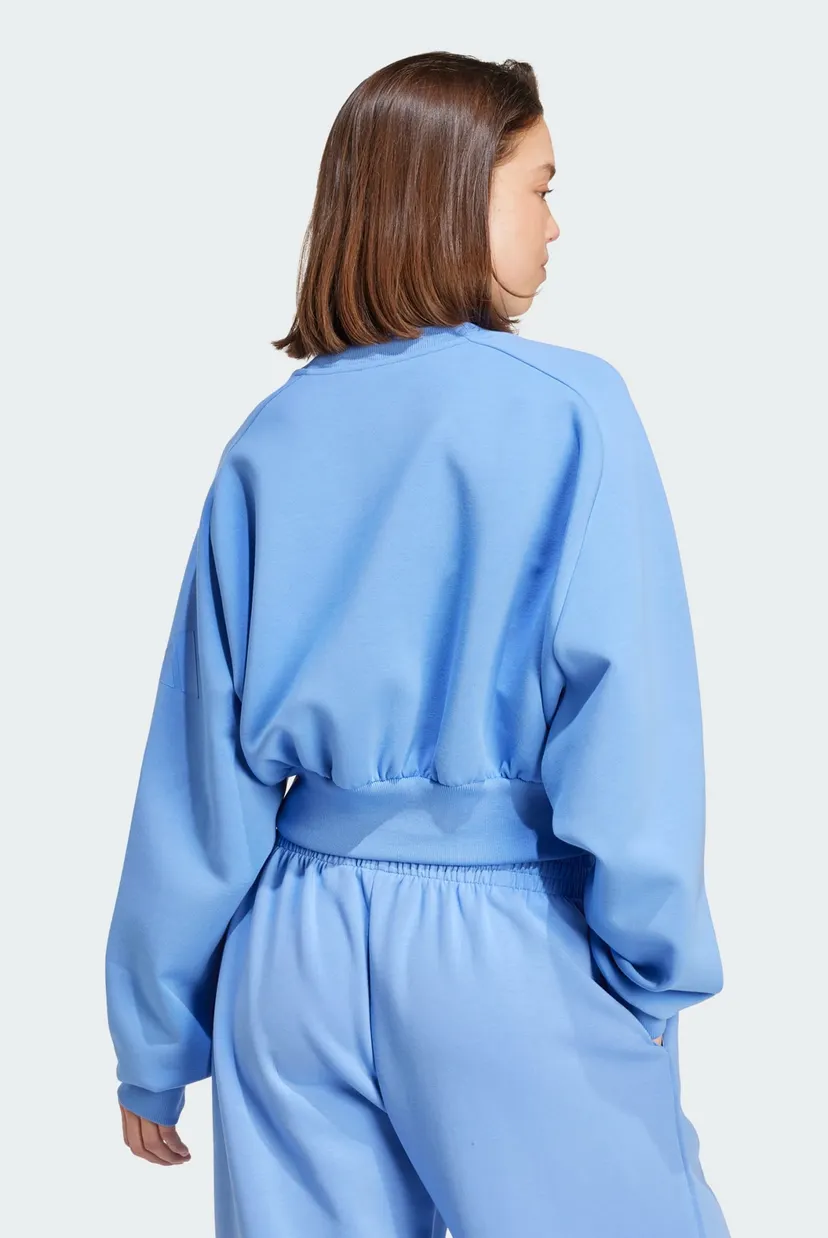 Жіночий блакитний світшот ALL SZN Soft Lux Loose 3