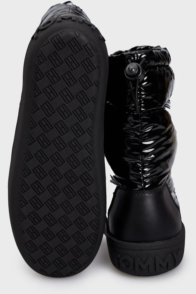 Женские черные дутики TJW WINTER BOOT 5