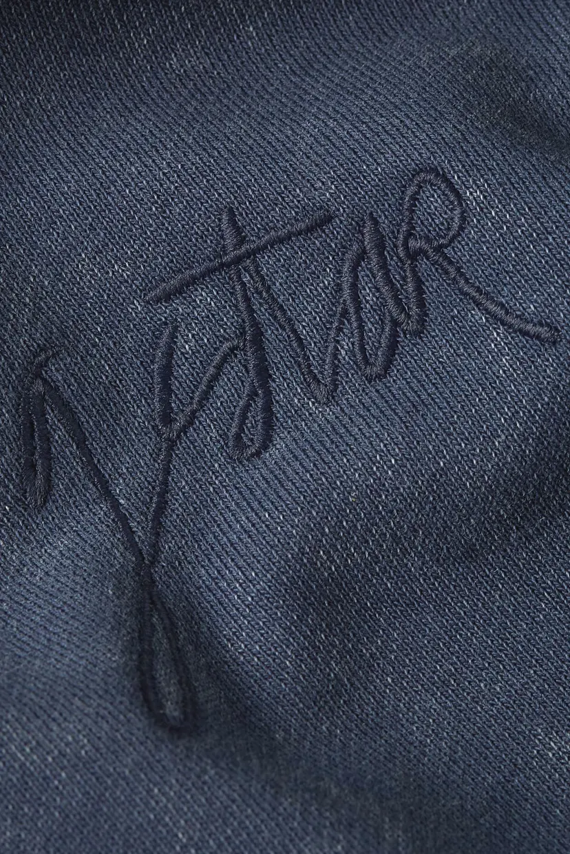 Жіноче темно-синє худі Washed 6