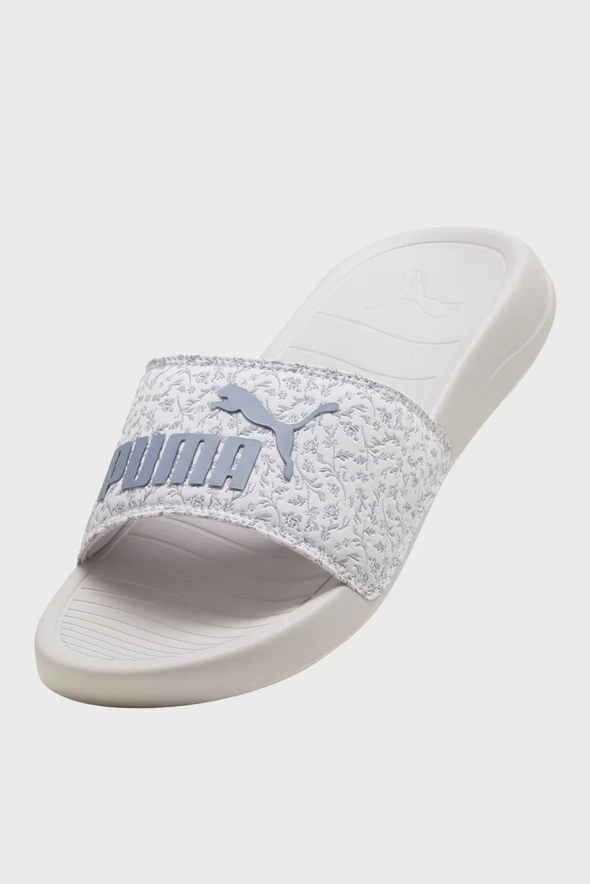 Женские белые слайдеры Popcat 20 Fleurs de Provence Sandals Women 5
