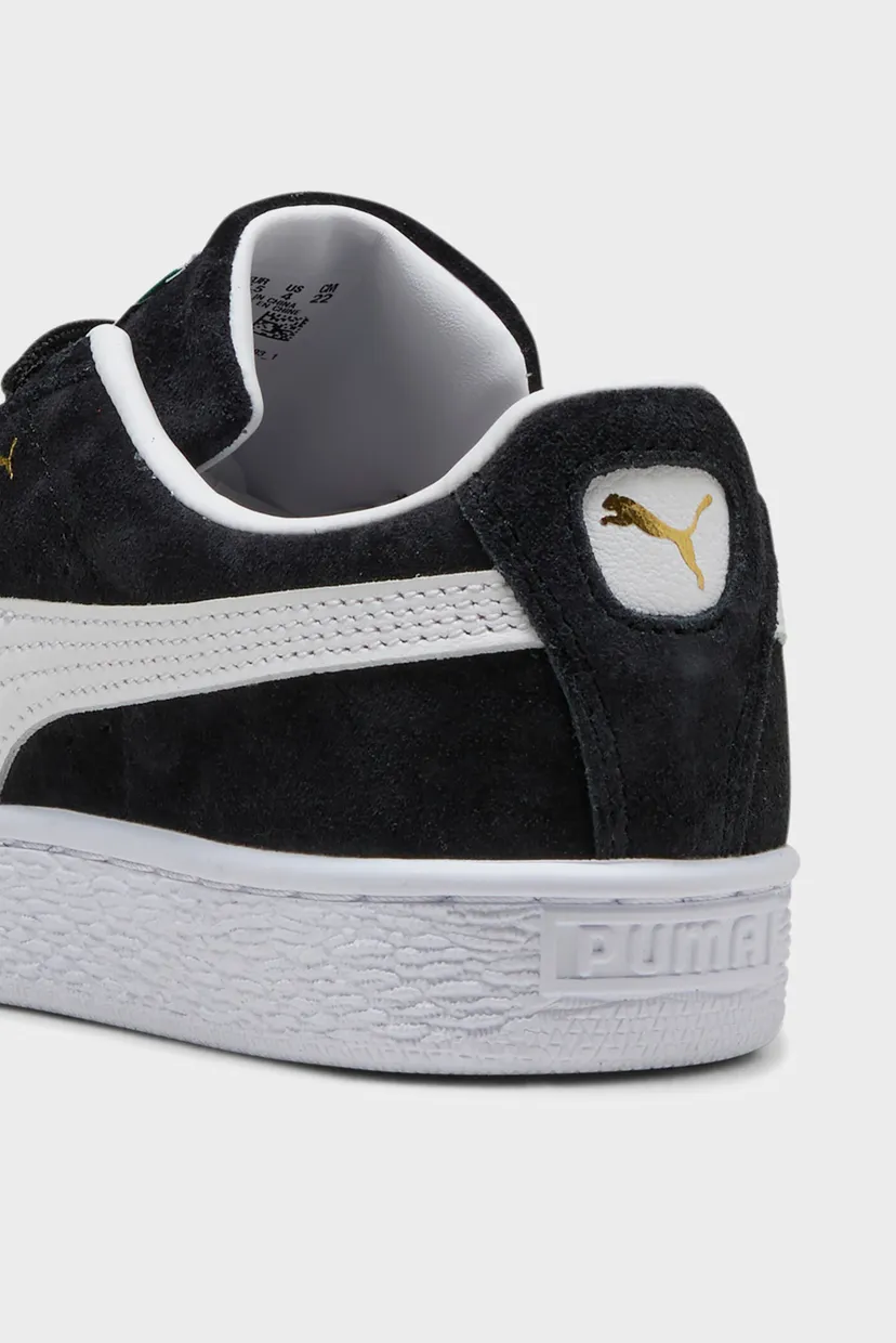 Детские черные замшевые сникерсы Suede Classic Sneakers Youth 6