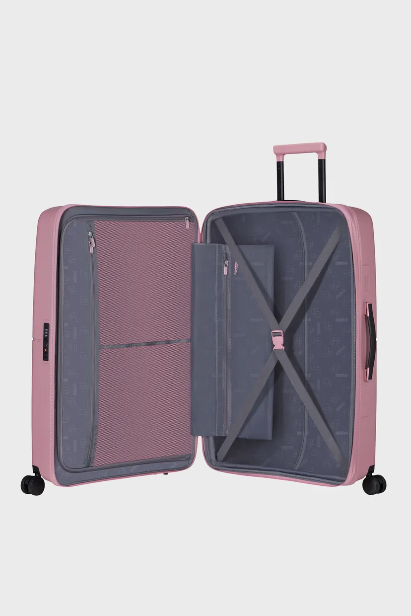 Женский розовый чемодан 77 см DASHPOP LILAS PINK 4