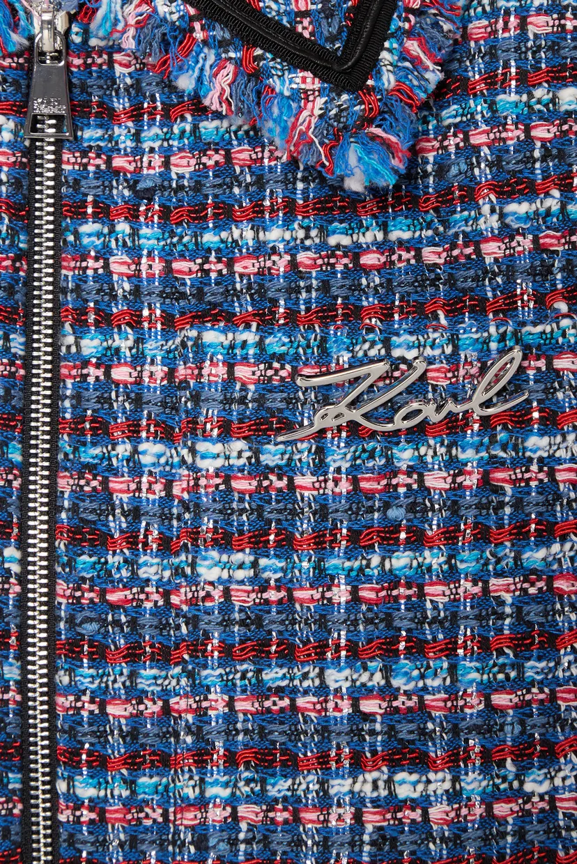 Женский твидовый жакет boucle jacket 3