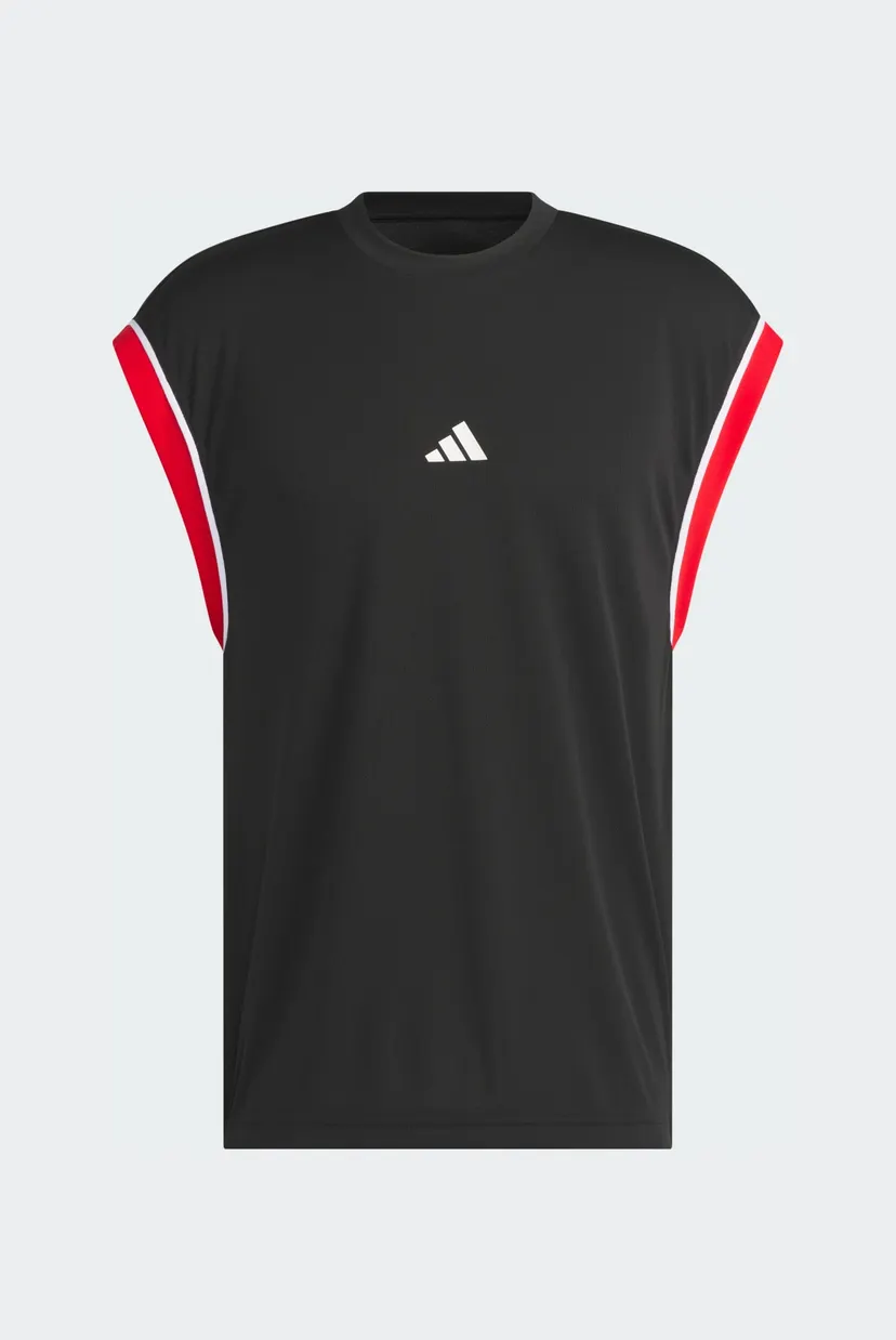 Чоловіча чорна майка adidas Basketball All-World Sleeveless 6