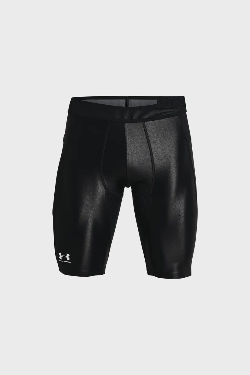 Мужские черные велосипедки UA HG IsoChill Long Shorts 5