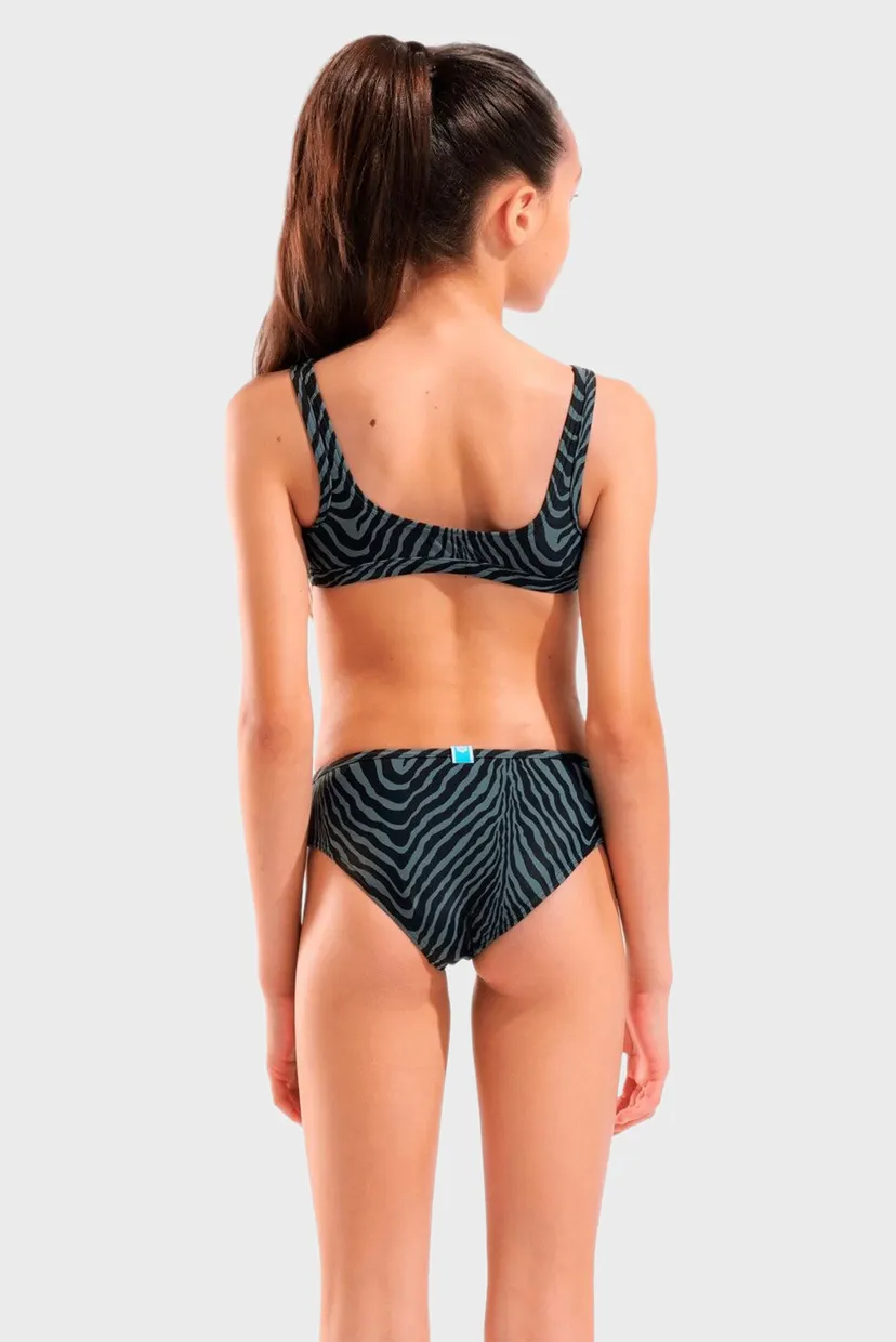 Дитячий купальник з візерунком WATER PRINT BIKINI BRALETTE 3