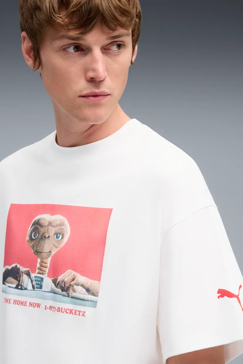 Чоловіча біла футболка Hoops x E.T. I Basketball Tee Men 4